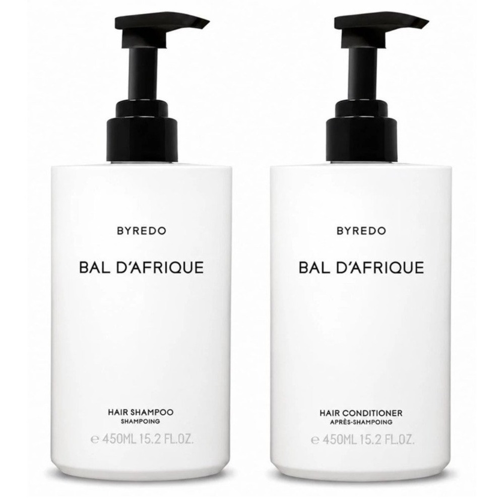 BYREDO Bal D'Afrique Set - Shampoo + Conditioner Bundle 450ml- 15.2 FL Each